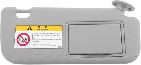 Hemobllo Sun Visor for Car Right Passenger Side with Makeup Mirror 14.37X6.61X1.65In Auto Sun Shade Replacement Vehicle Interior Shade Enhancing Comfort Easy Installation in Kuwait