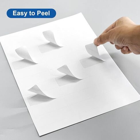 30 Up Labels 1" x 2-5/8" Shipping Address Labels for Laser/Inkjet Printers, 500 Sheets 15000 Pcs Self Adhesive 30 pet Sheet Return Address Mailing Label Stickers in Saudi Arabia