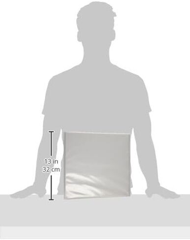 Avery Heavy-Duty View 3 Ring Binder, 3" One Touch Slant Rings, Holds 8.5" x 11" Paper, 2 White Binders (79791) in Kuwait