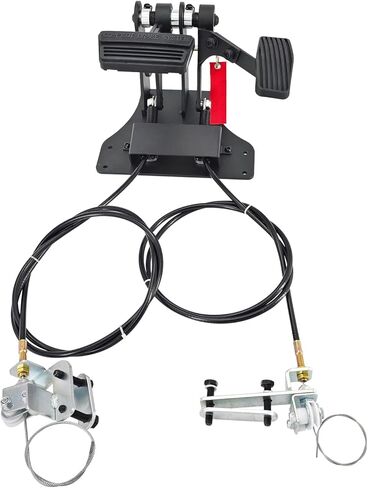 ACAR-B2 Right Hand Drive Conversion Kit - Passenger Side Dual Gas and Brake Pedals for Driving School/Instructor Car, Universal Fit for RHD Vehicles, Easy Installation in Saudi Arabia