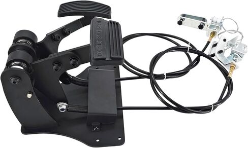 ACAR-B2 Right Hand Drive Conversion Kit - Passenger Side Dual Gas and Brake Pedals for Driving School/Instructor Car, Universal Fit for RHD Vehicles, Easy Installation in Saudi Arabia