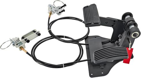 ACAR-B2 Right Hand Drive Conversion Kit - Passenger Side Dual Gas and Brake Pedals for Driving School/Instructor Car, Universal Fit for RHD Vehicles, Easy Installation in Saudi Arabia