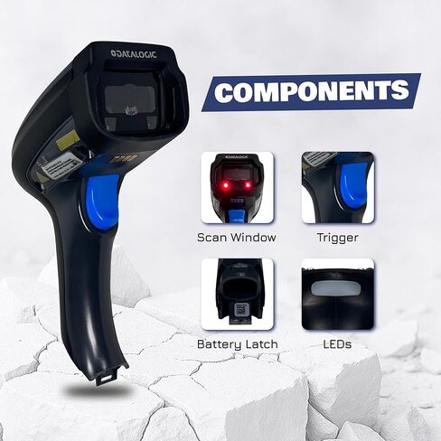 Datalogic PowerScan PM9501 Retail Barcode Scanner Industrial Grade Handheld Long Range in Saudi Arabia