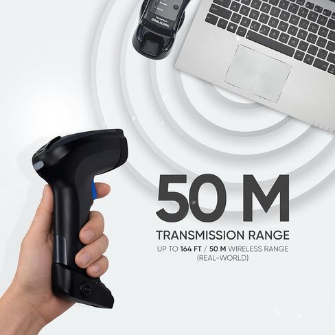 Datalogic PowerScan PM9501 Retail Barcode Scanner Industrial Grade Handheld Long Range in Saudi Arabia