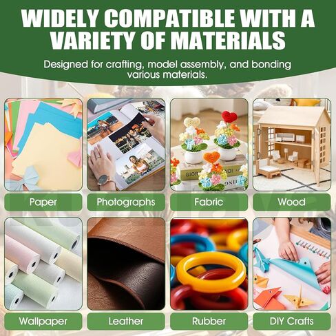 Rubber Cement Glue with Brush, Rubber Cement Bottles Paper Cement High-Toughness Elastic Adhesive for Arts & DIY Crafts Projects Paper Leather Fabric Scrapbooking, 170g Clear in Saudi Arabia