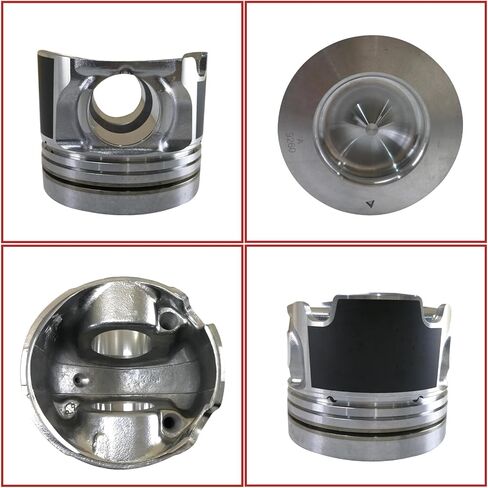 4JJ1 Overhaul Rebuild Kit + Crankshaft + 4 PCS Connecting Rod For Isuzu 4JJ1 4JJ1T 4JJ1X Engine NPR NQR NHR NKR ELF Truck Pickup Piston Height 78.4mm（Ring:2.0H×1.5×3.0mm) 8-98192-926-0 in Saudi Arabia