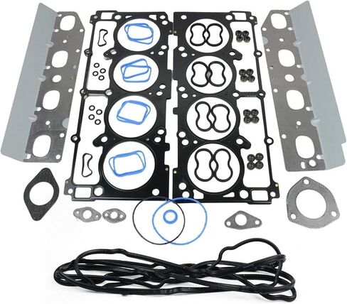 Enginetech 2009-2019 Dodge Ram 1500 2500 5.7L Hemi Jeep Cherokee طقم رافع وعمود كامات كامل غير MDS مع حشوات ومسامير ولولبية ومقابس ومعدن، يناسب موضع المركز، طقم رفع السيارة، طقم رفع in Kuwait