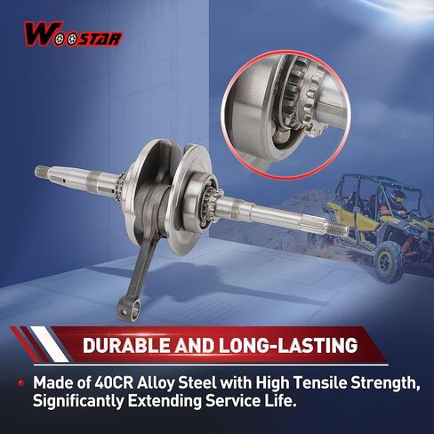 WOOSTAR 17T Crankshaft Replacement for ATV200 in Saudi Arabia