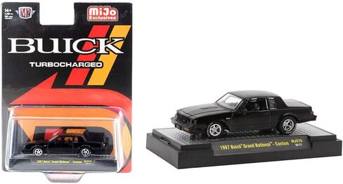 1987 Grand National Custom Black Limited Edition to 5500 pieces Worldwide 1/64 Diecast Model Car by M2 31500-MJS70 in Saudi Arabia