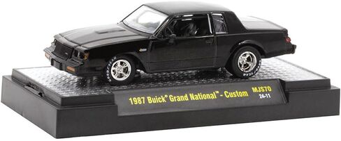 1987 Grand National Custom Black Limited Edition to 5500 pieces Worldwide 1/64 Diecast Model Car by M2 31500-MJS70 in Saudi Arabia