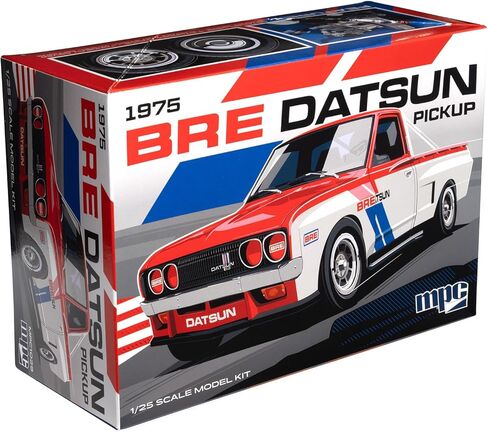 MPC 1975 Datsun Pickup BRE Model Kit – 1:25 Scale Plastic Truck Model, Wide-Body Racer or Stock Build, 129 Parts, Skill Level 2 (Paint & Glue Required) in Kuwait