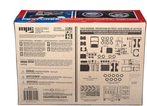 MPC 1975 Datsun Pickup BRE Model Kit – 1:25 Scale Plastic Truck Model, Wide-Body Racer or Stock Build, 129 Parts, Skill Level 2 (Paint & Glue Required) in Kuwait