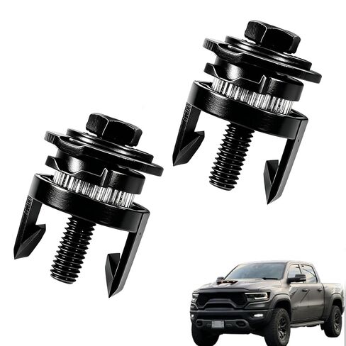 2 قطعة 68222836AA 68222835AA مشابك تثبيت للمصابيح الأمامية تناسب 2013-2018 Ram 1500 2500 3500 4500 5500 شاحنة صغيرة، مسامير تثبيت حشية المصابيح الأمامية in Kuwait