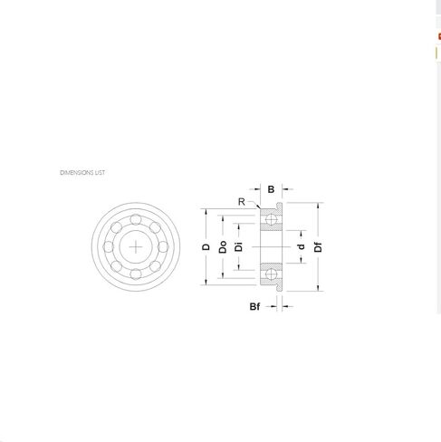 35BD5212 Automobile Air Conditioner Compressor Bearings 35x52x12mm Bearing 355212-2RS in Saudi Arabia