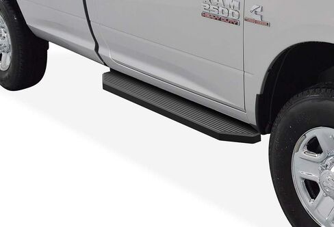 Tuxtreme 6-inch (Black Stainless Steel Flat Style) Running Boards Nerf Bars Side Steps Compatible with Dodge Ram 1500 2009-2018 Regular Cab & Ram 2500 3500 2010-2026 in Kuwait