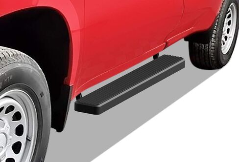Tuxtreme 6-inch Black Stainless Steel Boards Compatible with Chevy Silverado GMC Sierra 1500 2019-2026 Regular Cab & Silverado 1500 LTD Sierra 1500 LD 2022 & 2500 3500 2020-2026 (Exclude 19 1500 LD) in Kuwait