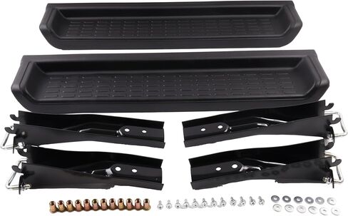 لوحات تشغيل قضيب الخطوات الجانبية PW4511 متوافقة مع Jeep Wrangler TJ & Unlimited 1997-2006 يسار + يمين in Kuwait