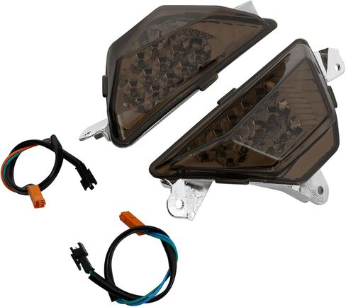 TCMT Motorcycle Front LED Turn Signal Lights Fit For Kawasaki Ninja 250 300 2013-2018 Ninja 400 650 2018-2023 in Kuwait