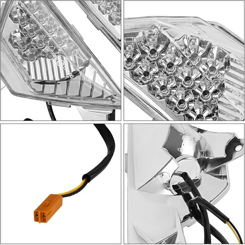 TCMT Motorcycle Front LED Turn Signal Lights Fit For Kawasaki Ninja 250 300 2013-2018 Ninja 400 650 2018-2023 in Kuwait