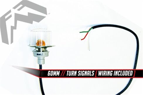 Fab Fours Premium Led 60Mm Turn Signal With Wiring in Saudi Arabia