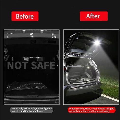 2026 for Toyota RAV4 XA60 2026 Rear Power Tailgate Illumination LED Hatch Door Lights Replacement kit 1pc in Kuwait