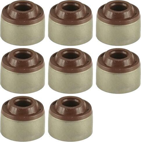 Caltric 8x Valve Stem Seal Compatible with Kawasaki Ninja 250R 1988-1990 1992-2007 in Kuwait