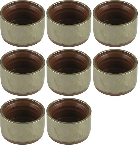 Caltric 8x Valve Stem Seal Compatible with Kawasaki Ninja 250R 1988-1990 1992-2007 in Kuwait