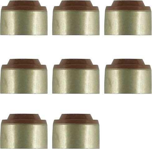 Caltric 8x Valve Stem Seal Compatible with Kawasaki Ninja 250R 1988-1990 1992-2007 in Kuwait