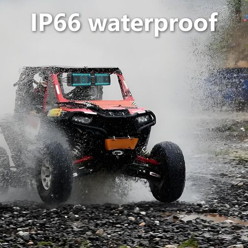 16 Inch UTV Sound Bar, IP66 Waterproof Bluetooth Golf Cart Sound Bar, ATV Speaker System, SXS SoundBar Compatible with Polaris RZR CFmoto Can-Am in Saudi Arabia