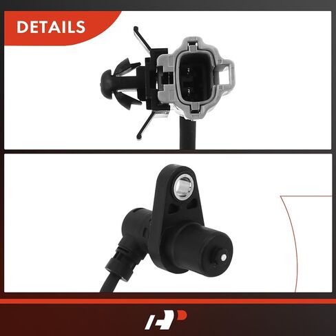 مستشعر سرعة العجلات A-Premium ABS متوافق مع موديلات Toyota - Corolla 1996-2002 - استبدال جانب السائق والراكب الأمامي # 89542-02010، 89543-02010 مجموعة مكونة من قطعتين in Kuwait