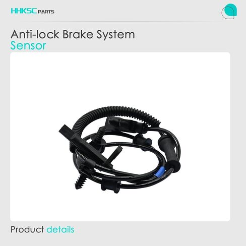 2pcs Front Left and Right ABS Wheel Speed Sensor Compatible with Jeep Durango Grand Cherokee WK 68250887AA ALS2897 w/Adaptive Cruise Control 16 17 18 19 20 21 22 23 24 25 in Kuwait
