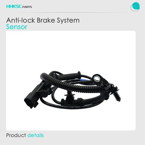 2pcs Front Left and Right ABS Wheel Speed Sensor Compatible with Jeep Durango Grand Cherokee WK 68250887AA ALS2897 w/Adaptive Cruise Control 16 17 18 19 20 21 22 23 24 25 in Kuwait