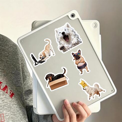 112pcs Cute Waterproof Vinyl Stickers for Kids – Cat & Dog Cartoon Laptop Stickers Kids, Water Bottle Stickers Bulk, Computer & School Sticker Party Gift Pack in Kuwait