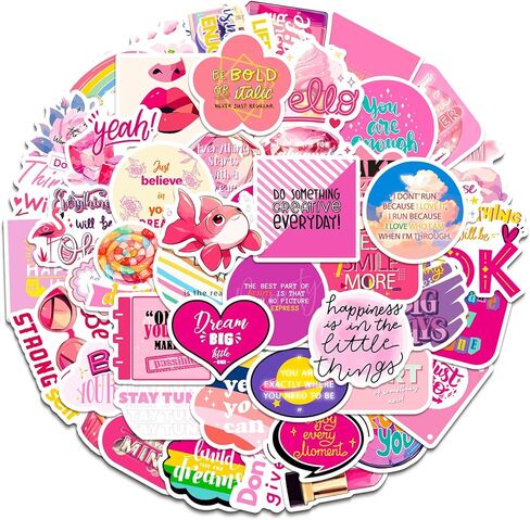 112pcs Cute Waterproof Vinyl Stickers for Kids – Cat & Dog Cartoon Laptop Stickers Kids, Water Bottle Stickers Bulk, Computer & School Sticker Party Gift Pack in Kuwait