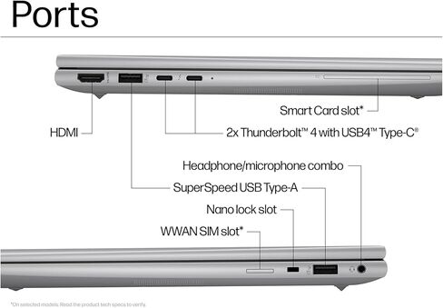 HP ZBook Firefly G11 Mobile Workstation (14" FHD+ Touchscreen, Intel 14-Core Ultra 5 125H, 64GB DDR5, 2TB SSD) Backlit, Fingerprint, 5MP IR Webcam, 2 x Thunderbolt 4, IST Hub, Win 11 Pro, AI PC in Saudi Arabia
