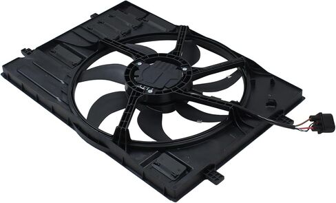Electric Engine Radiator Cooling Fan Assembly for Volkswagen Golf GTI Jetta Audi A3 S3 TT TTS Quattro 2015-2024 in Kuwait