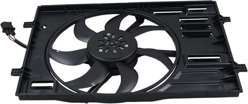Electric Engine Radiator Cooling Fan Assembly for Volkswagen Golf GTI Jetta Audi A3 S3 TT TTS Quattro 2015-2024 in Kuwait