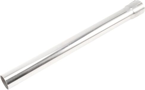 Motoforti 1.5" Straight Exhaust Pipe Tube T304 Stainless Steel DIY Custom Car Modified Tubing Piping 17.32" Length Single Side Flared Notched Surface Polishing in Kuwait