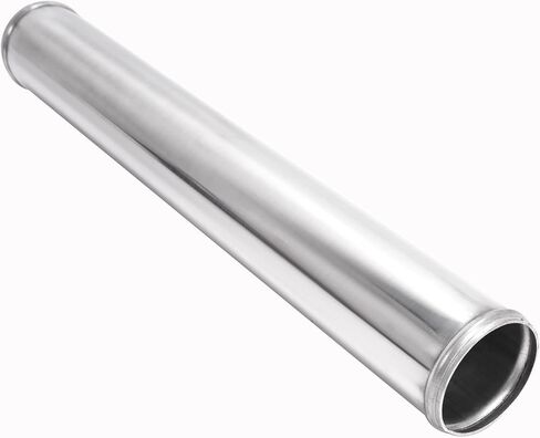 ALMULOO 2.5" 8Pcs Universal Aluminum Turbo Intercooler Piping Kit w/U Pipe, Black Silicone Couplers & Stainless Steel T-Bolt Clamps Polished Silver Aluminum Pipe Set in Kuwait