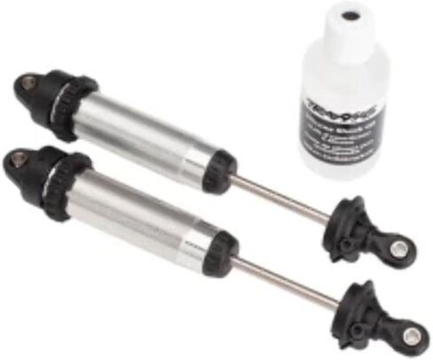 Traxxas 8450 Fully Assembled 134mm GTR Threaded Shocks, Silver in Kuwait