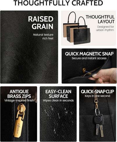 Work Tote Bag for Women with 15.6 Inch Laptop Compartment,Vintage Leather Laptop Tote Bag with Large Capacity, Waterproof Computer Bags for Laptops Nurse Teacher Bag Office Business Briefcase in Saudi Arabia