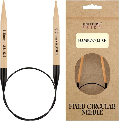 Knitter’s Pride Bamboo Luxe Fixed Circular Needles 40"" (100cm) – US Size 6 (4mm) in Kuwait