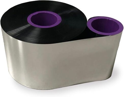 Wolfbarco 1 Roll 2.17" x 2953' (55mm x 900m) Standard Near-Edge Wax/Resin Thermal Transfer Ribbon Black 1" Core Coated Side in (CSI) for SmartDate X65, SmartDate X40, SmartDate X45 Printers in Saudi Arabia