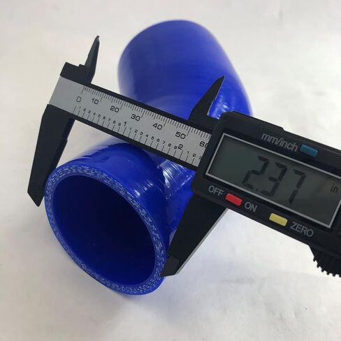 2.5" to 2" I.D. Silicone Coupler 45 Degree Angled Elbow Hose Universal (45 degree 2.5" to 2" blue) in Saudi Arabia