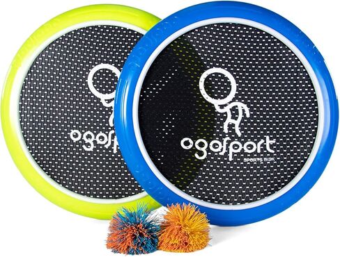 OgoDisk XS Disc Set with 2 OgoSoft Balls - 12" Bouncy Disc Toy Outdoor Lawn Pool - Throw, Throw, Throw, Catch Game - Kids & Adults Ages 8+ in Saudi Arabia