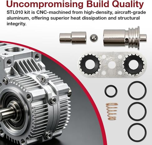 STL010 Sure Cool System Kit with Bypass Gasket, Transmission Cooling Upgrade for 2014-Up GM 6L80/6L90E transmissions and 2016-Up 8L80/8L90E/10L90 in Saudi Arabia