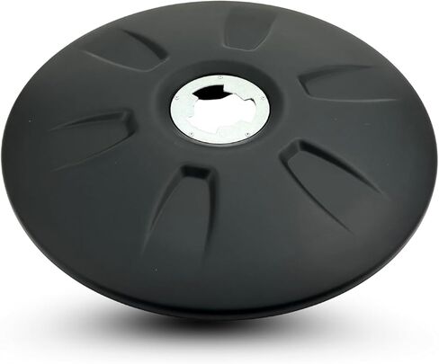 غطاء عجلة Hubcap خلفي ديناميكي هوائي 33 مم مثبت على ABS لنصف شاحنة (ملاءمة عالمية) (أسود، 4 عبوات) in Kuwait