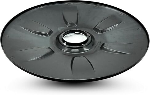 غطاء عجلة Hubcap خلفي ديناميكي هوائي 33 مم مثبت على ABS لنصف شاحنة (ملاءمة عالمية) (أسود، 4 عبوات) in Kuwait