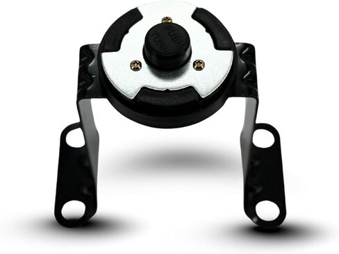 غطاء عجلة Hubcap خلفي ديناميكي هوائي 33 مم مثبت على ABS لنصف شاحنة (ملاءمة عالمية) (أسود، 4 عبوات) in Kuwait
