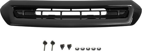 ALMULOO Hood Vent Compatible with 2017-2019 Chevy Chevrolet Silverado 2500 HD/3500 HD Replace for 84240941 GM1231102 Hood Front Hoods Air Intake Vent Cooling Scoop Plastic(ABS) Painted Black in Kuwait